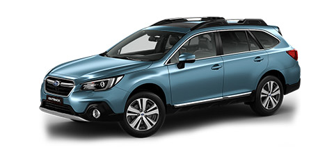 Subaru Outback Серо-синий