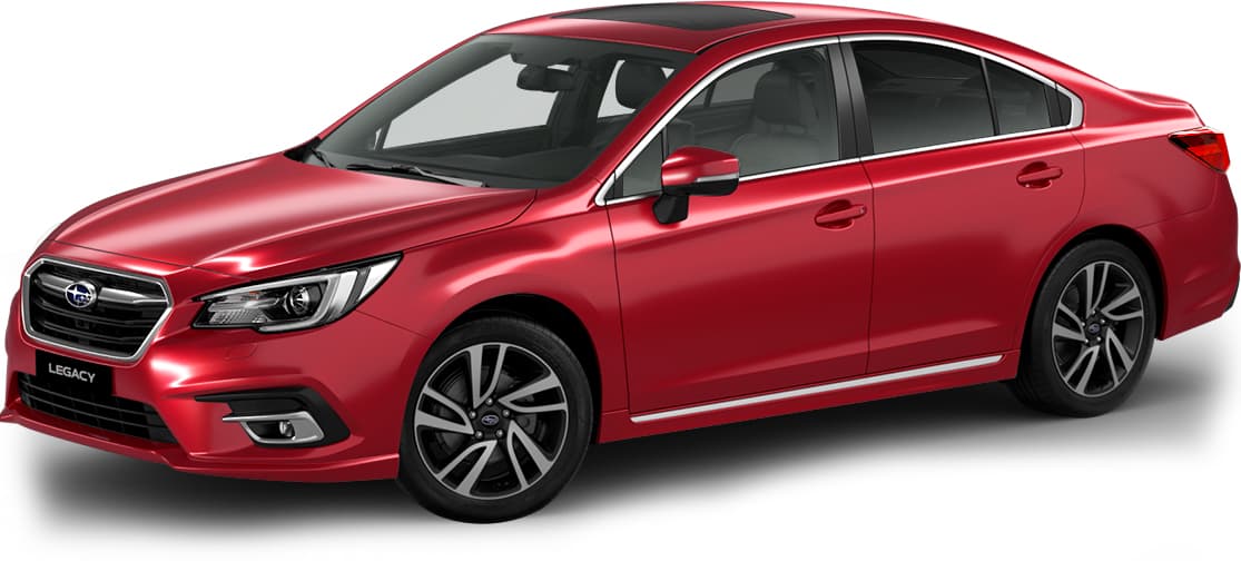 Subaru Legacy Красный