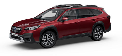  Новый Subaru Outback Красный перламутр