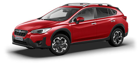 Обновленный Subaru XV Красный