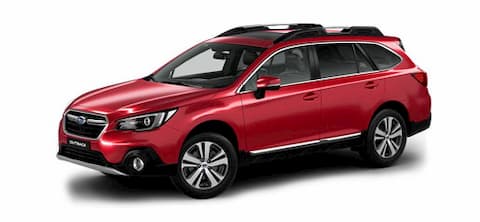 Subaru Outback Красный